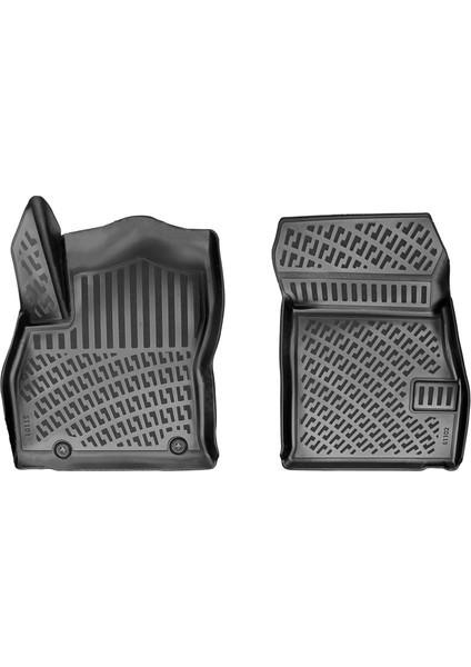 Fiat Fiorino 3D Paspas - Siyah, Dizel (2 Parça) | 2020 ve Sonrası