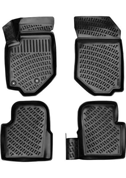 Ds 3 Crossback 3D Havuzlu Paspas Siyah 2018 ve Sonrası