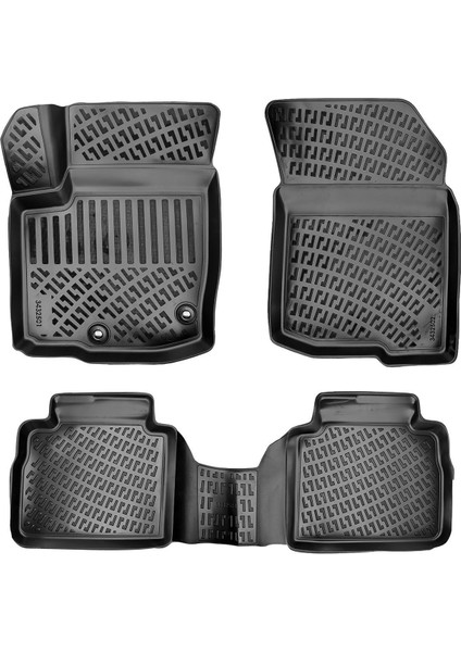 Suzuki SX4 S-Cross 3D Paspas - Siyah | 2021 ve Sonrası