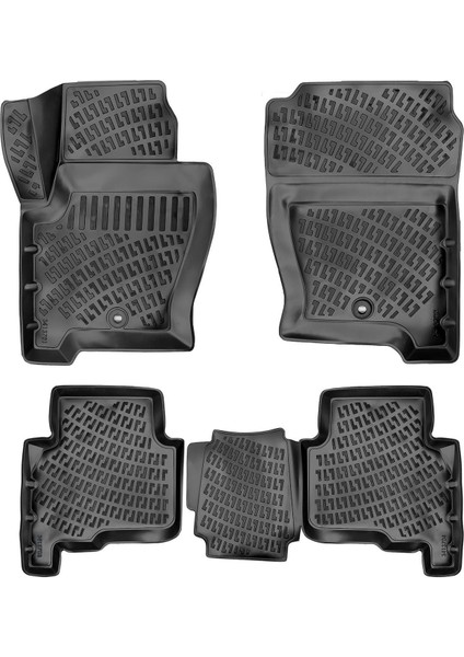 Land Rover Discovery 3D Havuzlu Paspas Siyah 2004-2009 Arası