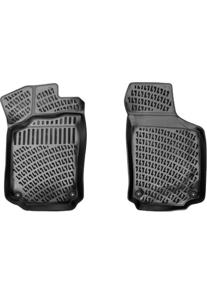 Opel Combo E 3D Paspas - Siyah (2 Parça) | 2001-2011 Arası