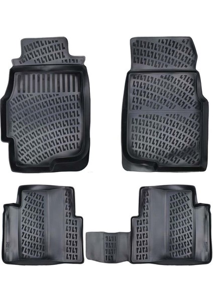 Honda Civic 3D Havuzlu Paspas Siyah 1996-2000 Arası