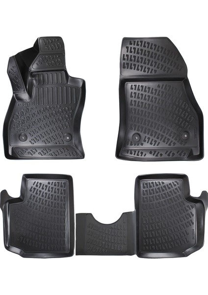 Fiat 500L 3D Paspas - Siyah | 2012-2017 Arası, HB