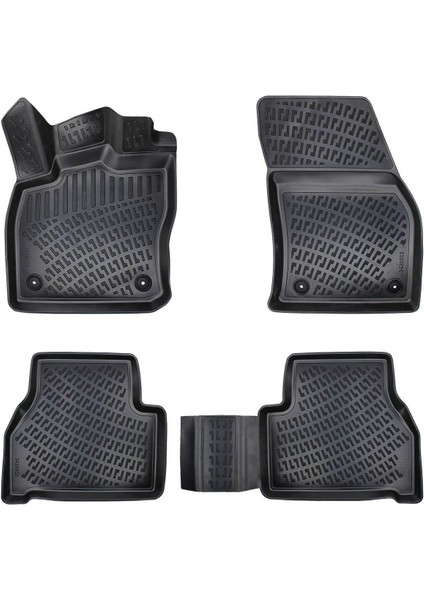 VW Caddy 3D Paspas - Siyah | 2020 ve Sonrası