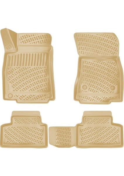 Mercedes GLB 3D Paspas - Bej | 2019 ve Sonrası