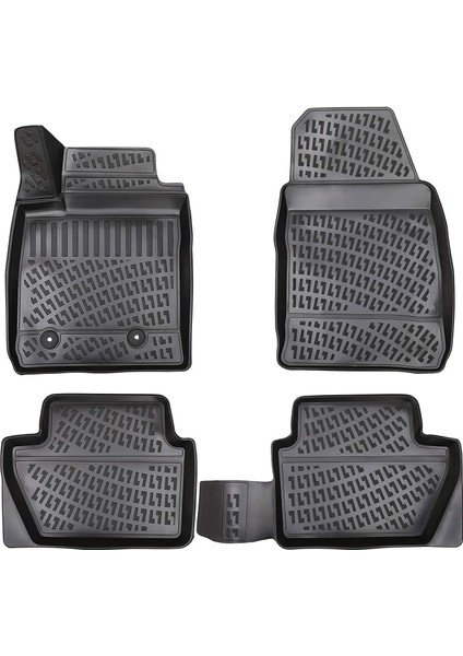 Ford Ecosport 3D Havuzlu Paspas Siyah 2012 ve Sonrası