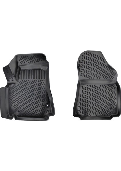 Peugeot Partner Tepee 3D Paspas - Siyah (2 Parça) | 2008-2018 Arası