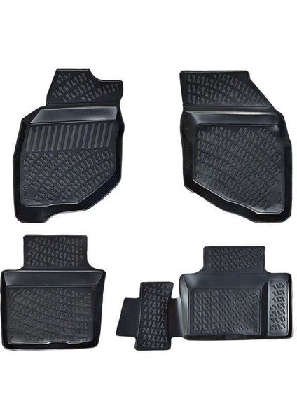 Honda Jazz 3D Paspas - Siyah | 2002-2008 Arası, HB