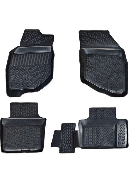 Honda City 3D Havuzlu Paspas Siyah 2002-2008 Arası