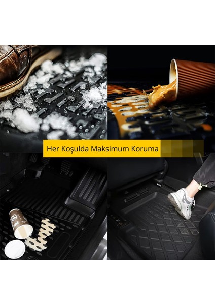 DS 7 Crossback 3D Paspas - Siyah | 2022 ve Sonrası fiyatları