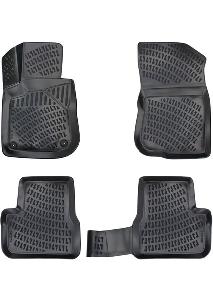 Peugeot 2008 3D Paspas - Siyah | 2013-2019 Arası