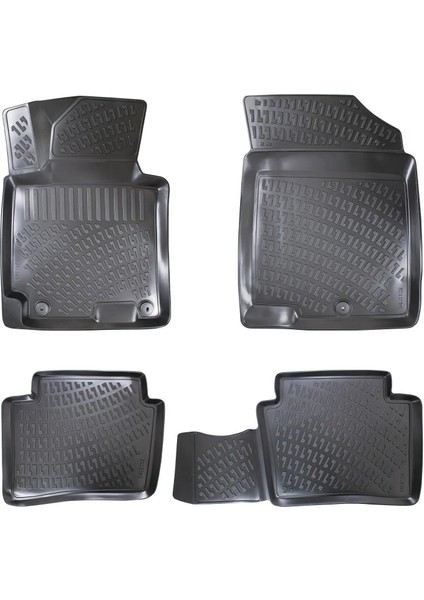 Hyundai Elantra 3D Paspas - Siyah | 2010-2015 Arası, SD