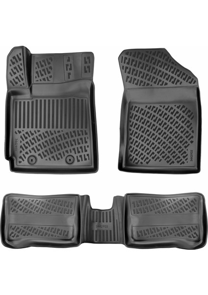 Hyundai i10 3D Paspas - Siyah | 2019 ve Sonrası, HB