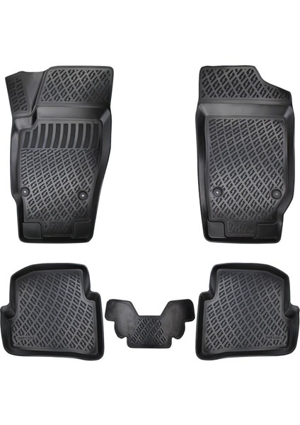 Seat Cordoba 2 3D Havuzlu Paspas Siyah 2002-2008 Arası