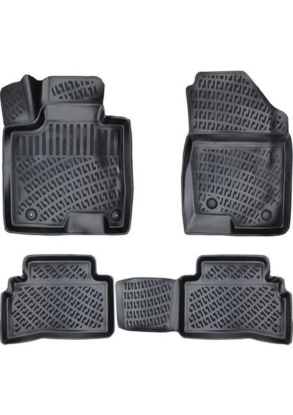 Hyundai Tucson 3D Paspas - Siyah | 2021 ve Sonrası