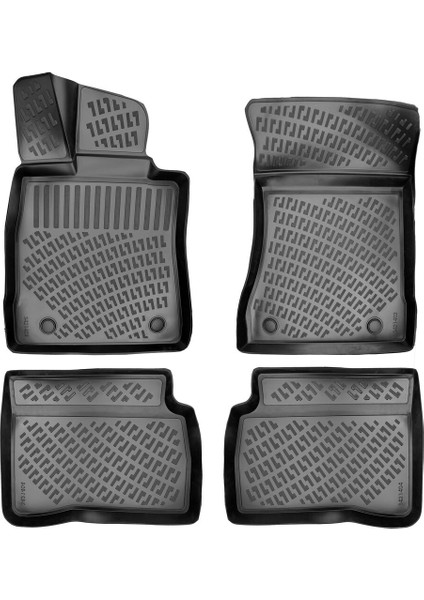 Mercedes S Class W140 3D Paspas - Siyah, Not Long | 1991-1998 Arası, SD