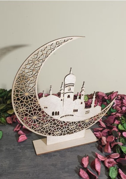 Ahşap Dekoratif Ramazan Süsü / Ahşap Dekoratif Islami Biblo / Ahşap Dekoratif Süs Eşyası fırsatları