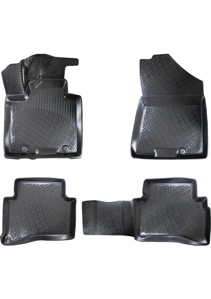 Hyundai Tucson 3D Paspas - Siyah | 2015 -2020 Arası