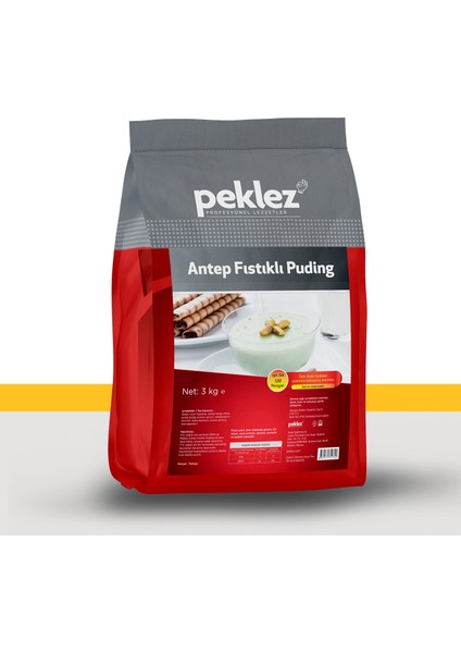 Antep Fıstıklı Puding 3 kg