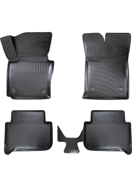 Vw Touran 3D Havuzlu Paspas Siyah 2004-2014 Arası