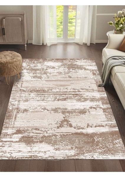 Dijital Baskılı Yıkanabilir Kaymaz Taban Salon ve Oturma Odası Halısı 6193H