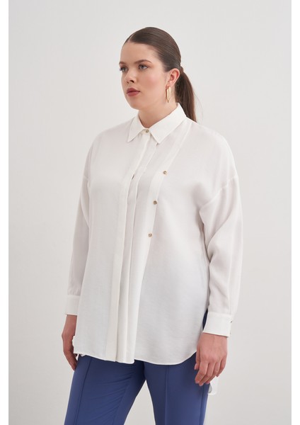 Pileli Metal Logolu Bluz fiyatları