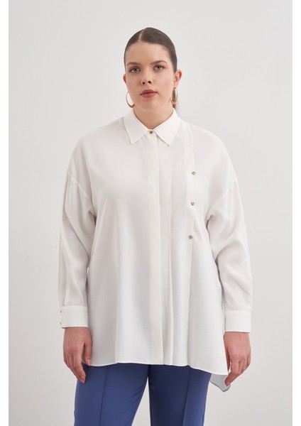 Pileli Metal Logolu Bluz indirimleri