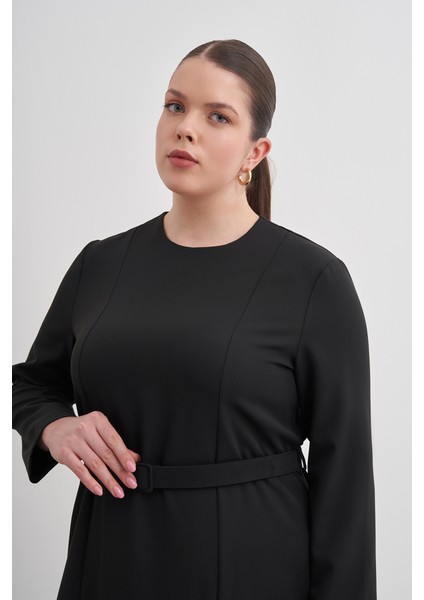 Kemerli Kuplu Elbise