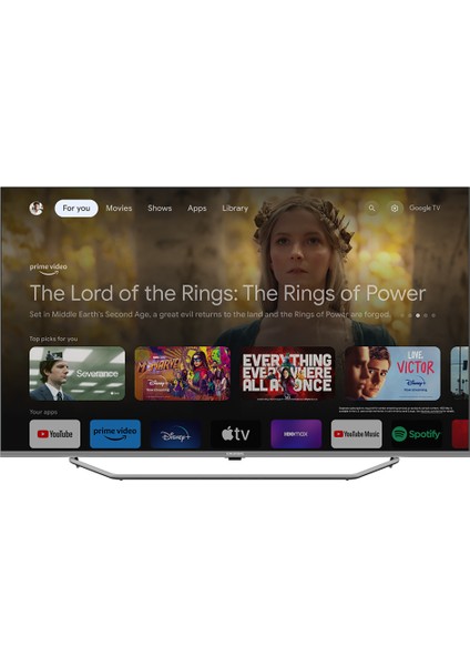 Rio 50 GHU 8900 S 4K Ultra HD 50" 127 Ekran Uydu Alıcılı Google Smart LED TV