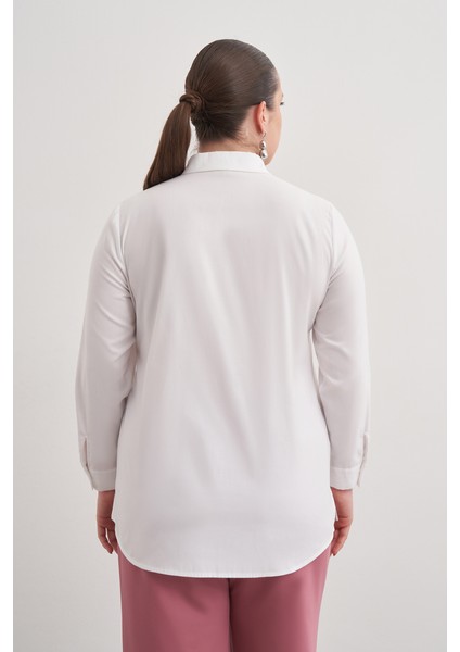 Işlemeli Cotton Gömlek indirimleri