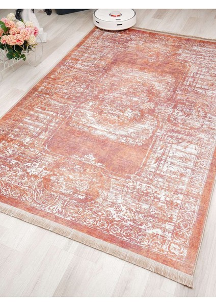 Dijital Baskılı Yıkanabilir Kaymaz Taban Salon ve Oturma Odası Halısı 6191H