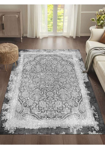 Dijital Baskılı Yıkanabilir Kaymaz Taban Salon ve Oturma Odası Halısı 6192H