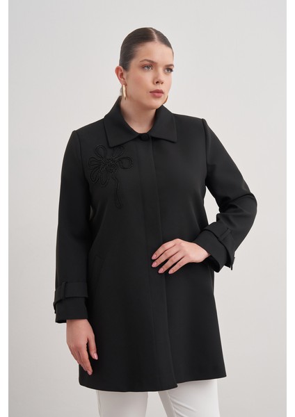 Boncuk Nakış Işlemeli Cepli Kap indirimleri