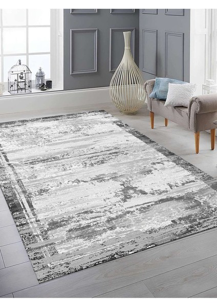 Dijital Baskılı Yıkanabilir Kaymaz Taban Salon ve Oturma Odası Halısı 6193H