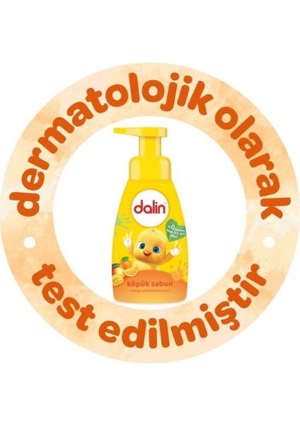 Dalin Köpük Sabun Mango ve Portakal Kokulu 200 ml indirimleri