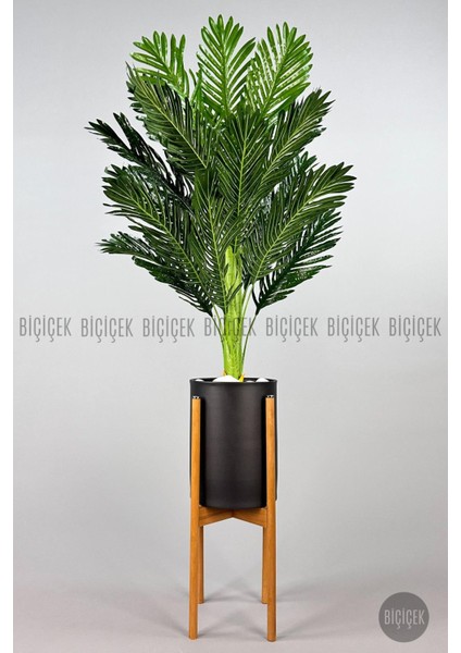 150 cm Areka Ağacı Ayaklı Metal Saksıda modelleri