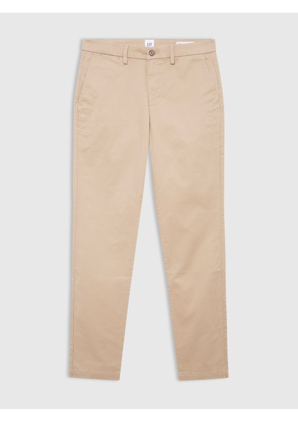Slim Fit Gap Flex Khaki Pantolon