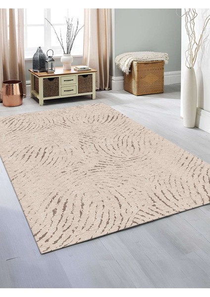 Dijital Baskılı Yıkanabilir Kaymaz Taban Salon ve Oturma Odası Halısı 6487H