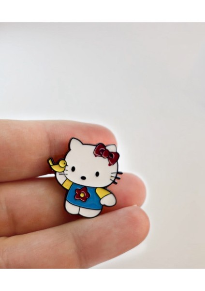 Hello Kitty Bird Metal Broş
