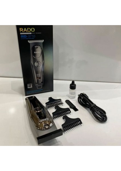 T Bıçak Sıfır Kesim LCD Ekran Şarjlı Tıraş Makinesi RD-3710