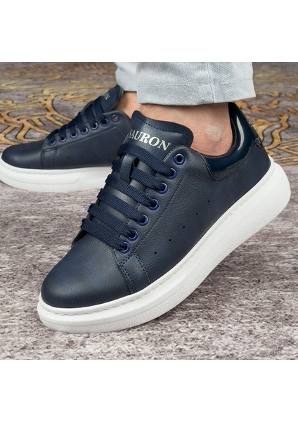 Lacivert Mcqueen Style Spor Ayakkabı Günlük Sneaker Ortopedik Tabanlı 310