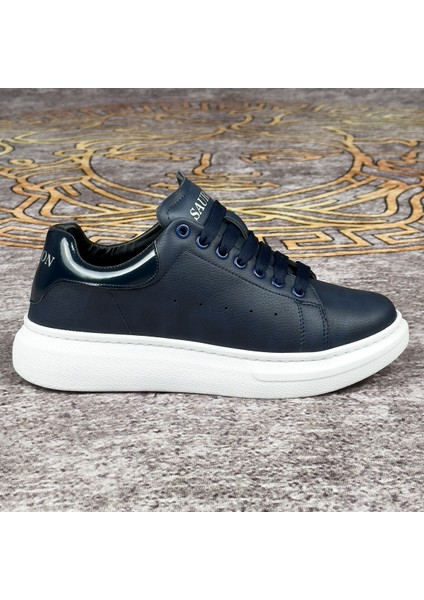 Lacivert Mcqueen Style Spor Ayakkabı Günlük Sneaker Ortopedik Tabanlı 310