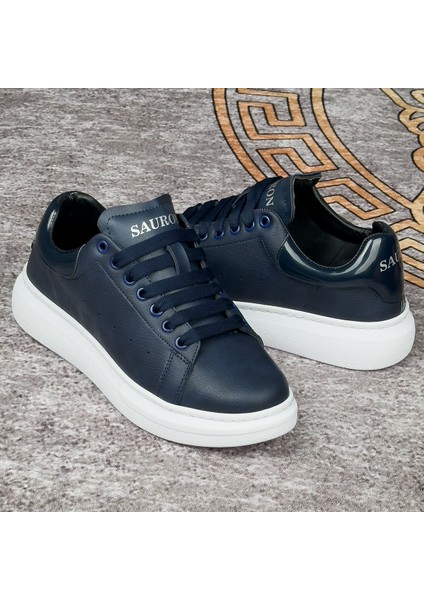Lacivert Mcqueen Style Spor Ayakkabı Günlük Sneaker Ortopedik Tabanlı 310