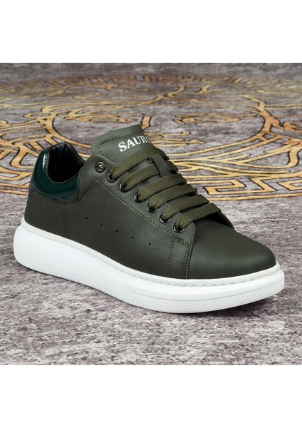 Haki Renk Mcqueen Style Spor Ayakkabı Günlük Sneaker Ortopedik Tabanlı 310 fiyatları