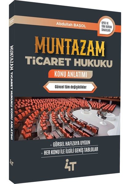 Muntazam Ticaret Hukuku Konu Anlatımı