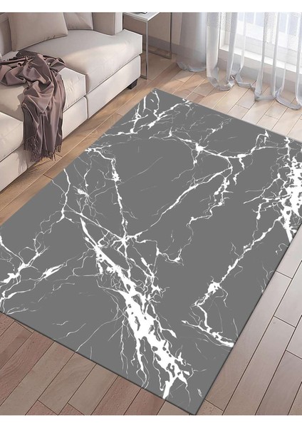 Dijital Baskılı Yıkanabilir Kaymaz Taban Salon ve Oturma Odası Halısı 0030H