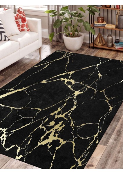 Dijital Baskılı Yıkanabilir Kaymaz Taban Salon ve Oturma Odası Halısı 0636H