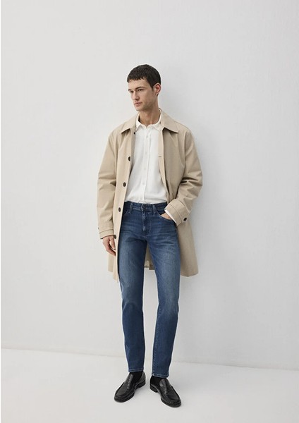 Marcus Lux Black İndigo Mavisi Jean Pantolon 0035189349 fırsatları