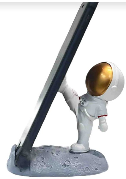 Astronot Telefon Tutacağı Masaüstü Cep Telefonu Tablet Tutucu