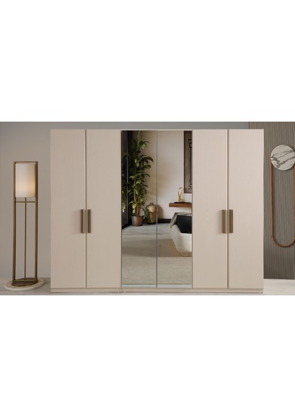 Odine 6 Kapılı Gardrop